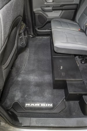 Ram 1500 In-Floor Locking Cargo Lid - Tuffy Products - Black - `19-`24